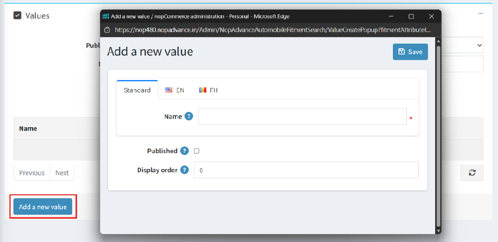 adding new attribute values in automobile spare parts & fitment plugin